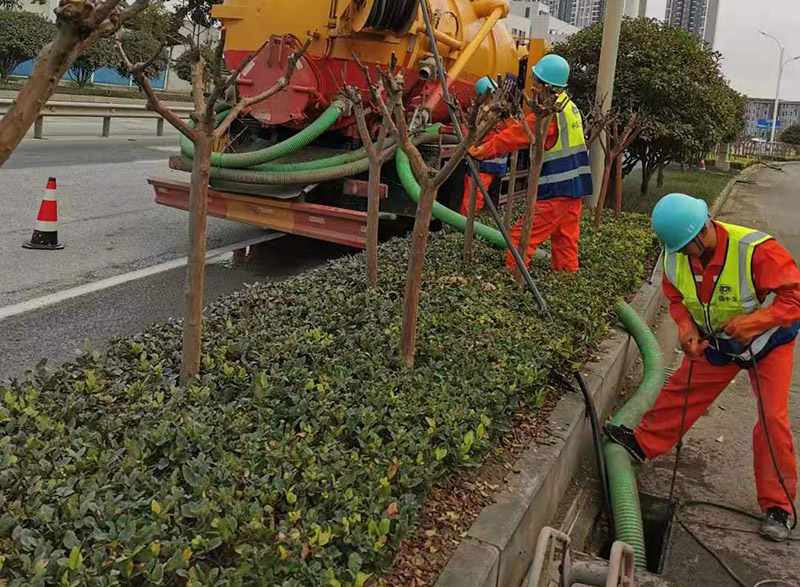 响水镇市政管道清淤
